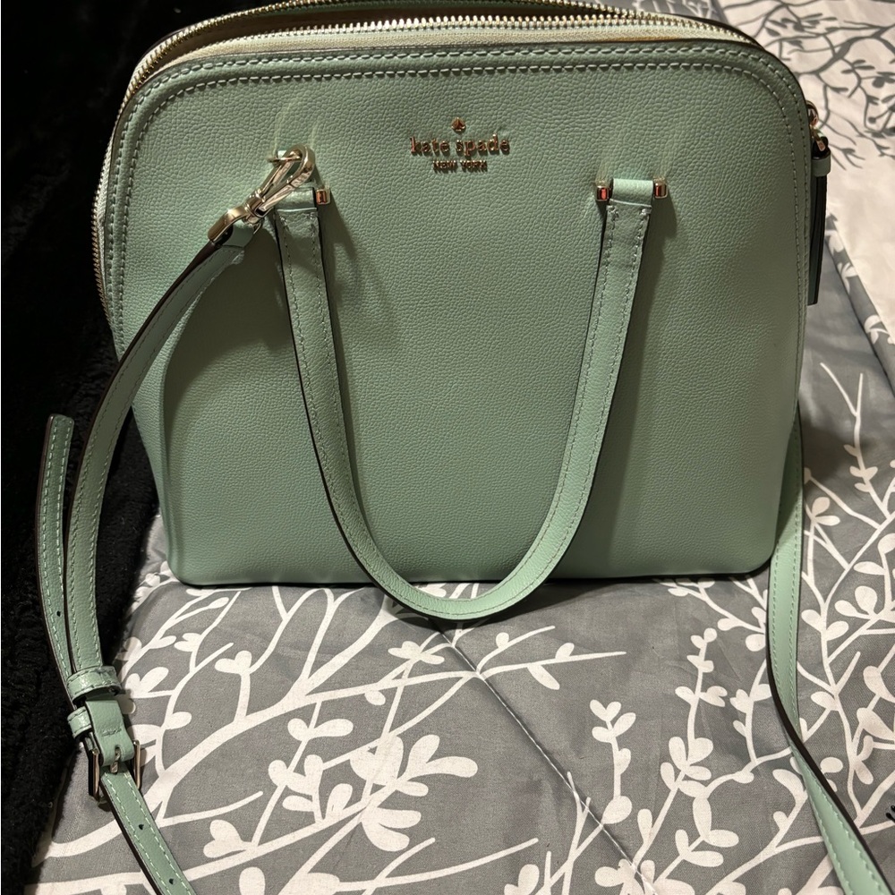 Kate Spade Tiffany blue handbag with strap